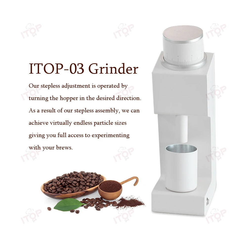 Electric Coffee Grinder Six-core 48mm Burr Household Coffee Bean Grinder Coffee Miller Vs3 Grinder Espresso 110v 220v
