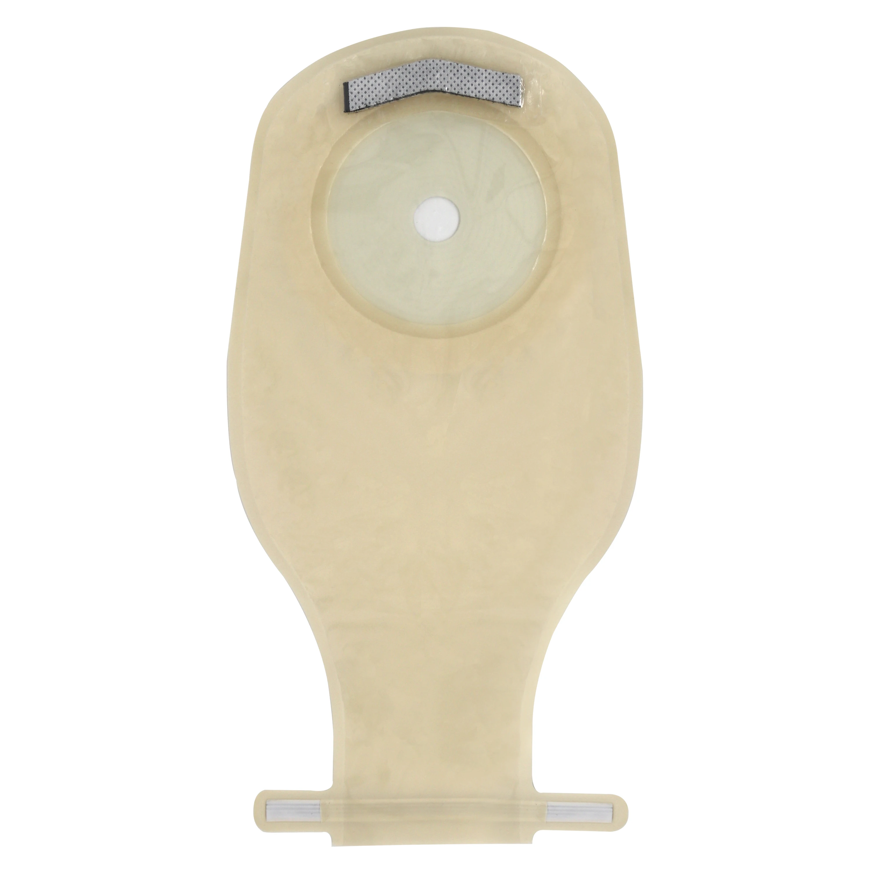 flange 70mm One-time Y1169 breathable firm leakage-proof EVOH Skin color twist tie one-piece stoma bag