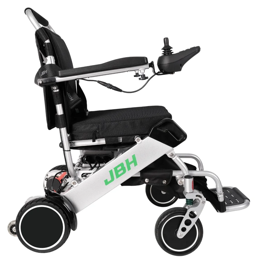 JBH D05 Lithium Battery Powered Lightweight Portable Brushless Motor Power Electric Wheelchair