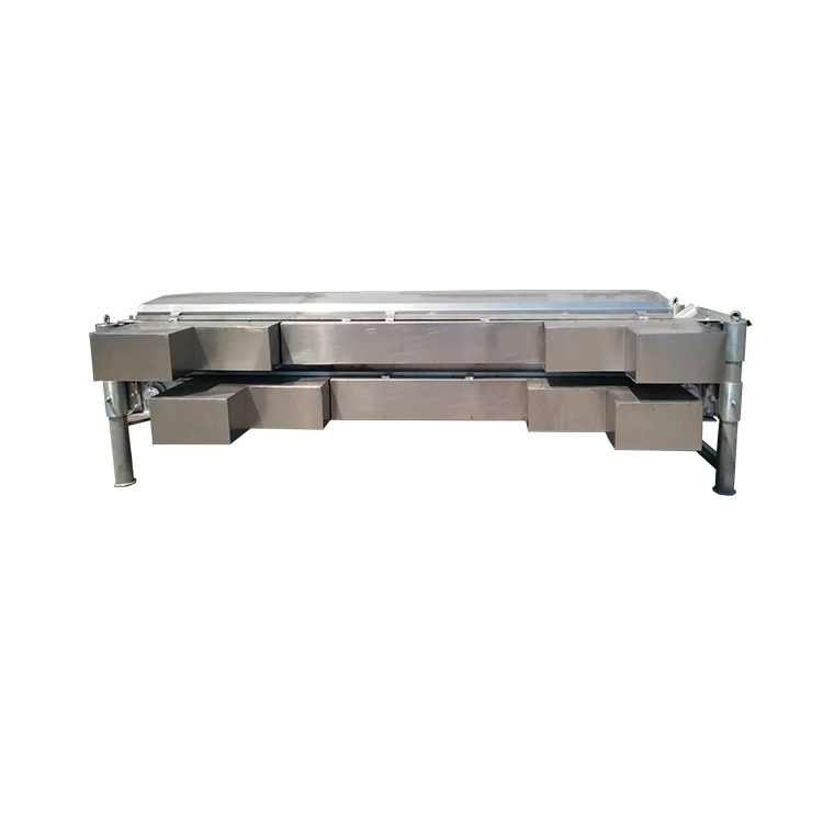 
horizontal bird chicken plucking machine/chicken feather removal machine 