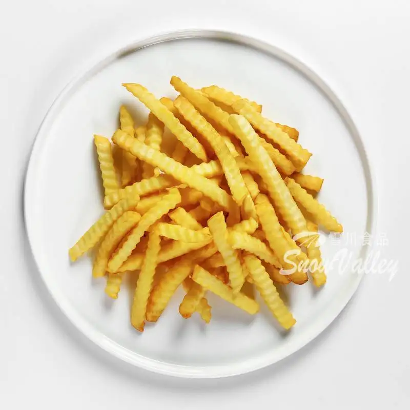 Hot Sale Gold Appearance Chips Potato Snack Frozen French Fries