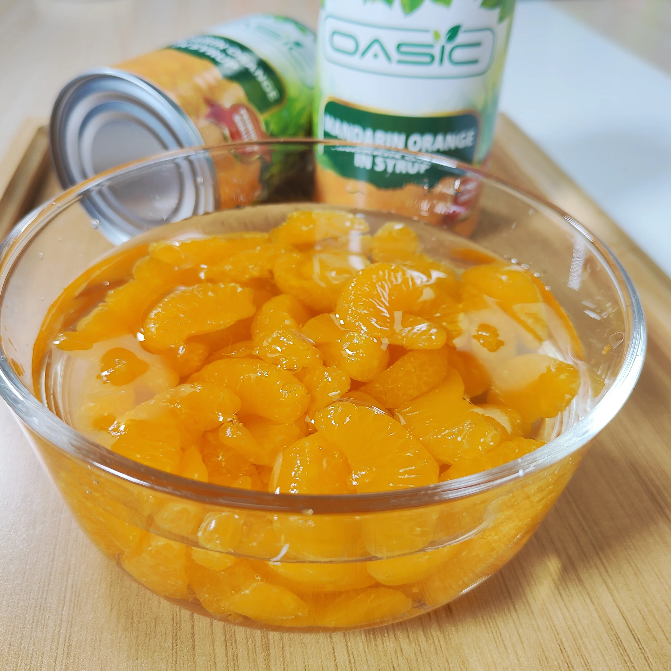 Factory Direct Supply Canned Mandarin in Sweet Syrup Canned Fruit Satsuma 425g OEM Service