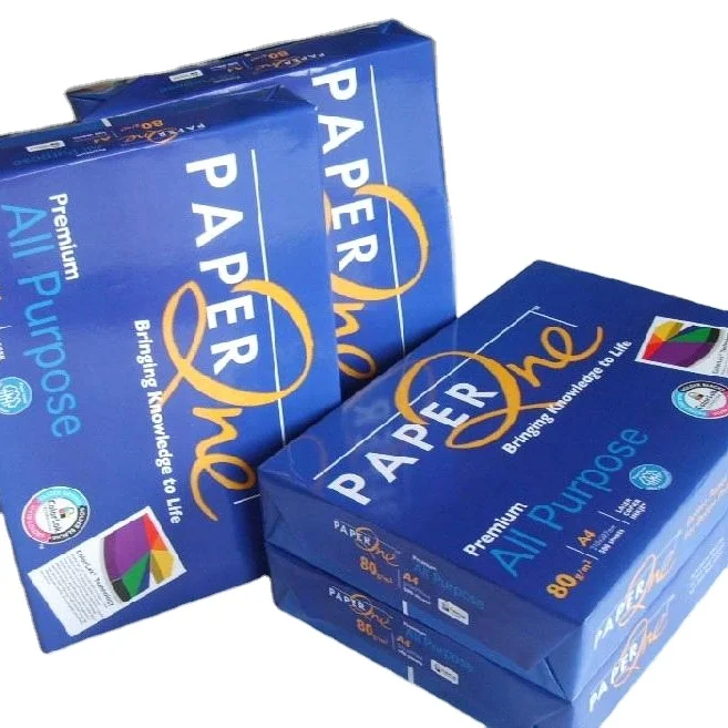 Quality wholesale 8.5x11 100% Paper One 80gsm ream white Copy A4 Paper/A4 Copy Paper for office machine