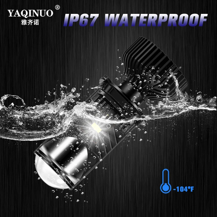 y9 faros led headlight mini lens projector h4 spot light led h4 canbus offroad truck led lamp motorcycle led headlight