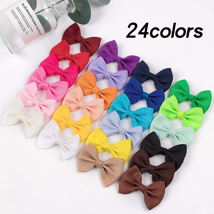 New Style Pet Puppy Dog Hair Bows Hairpin Accessories Elastic Belt Dog Grooming Bows Clip