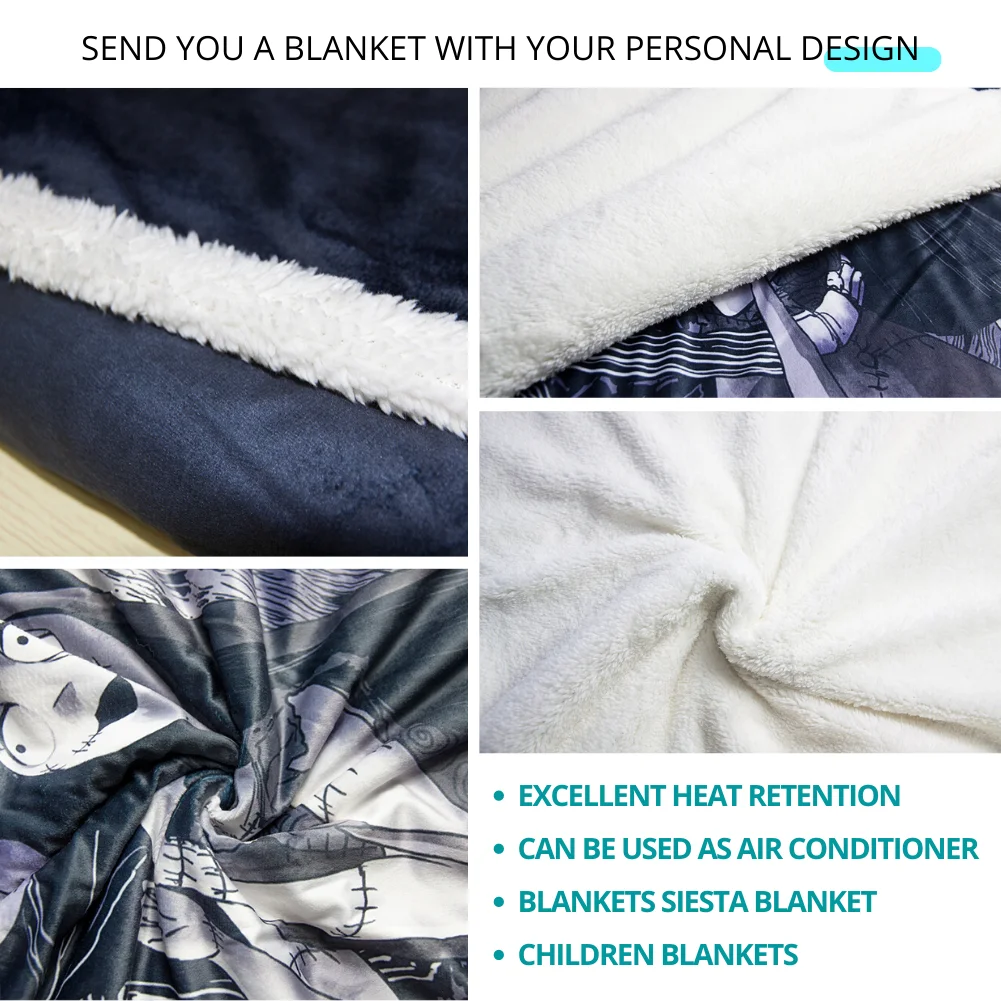 Wholesale Good Quality Plush Print Logo 2022 custom printing Baby Blanket sherpa warm soft baby blanket