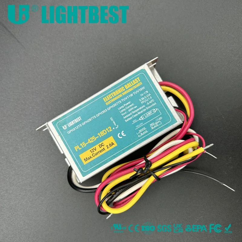 24v DC electronic ballast for uv lamp with CE certificates