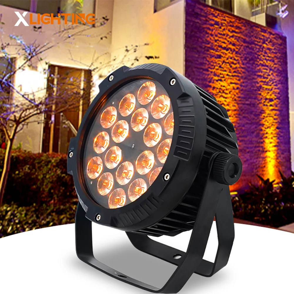 Xlighting New arrivals IP65 waterproof led par light with RGBW color DMX control 4 in 1 par lights for outdoor