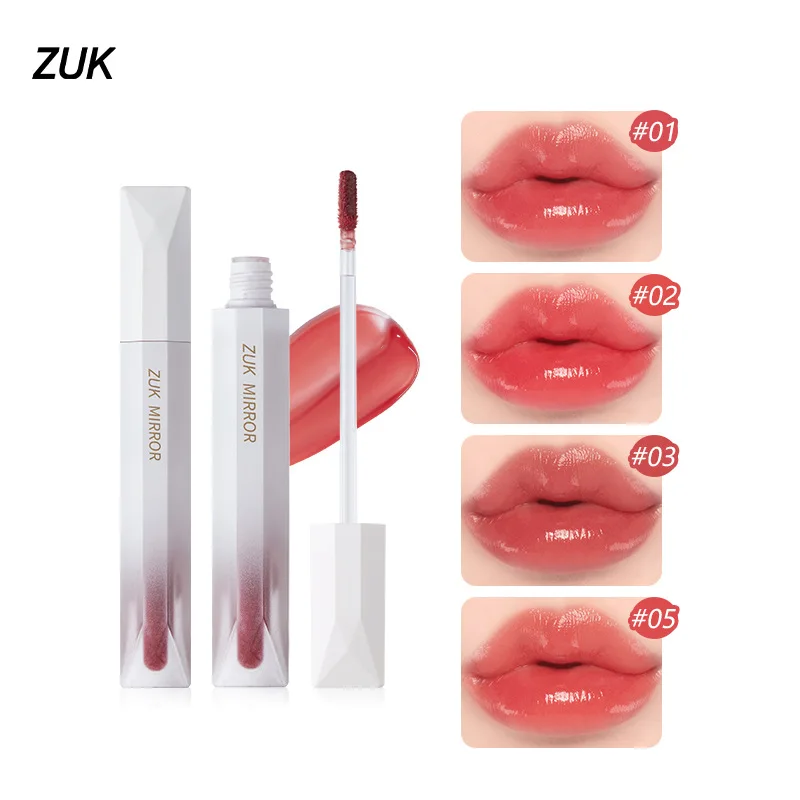 Air mirror water mist lip glaze toot lip lipstick female student  lip gloss niche affordable makeup