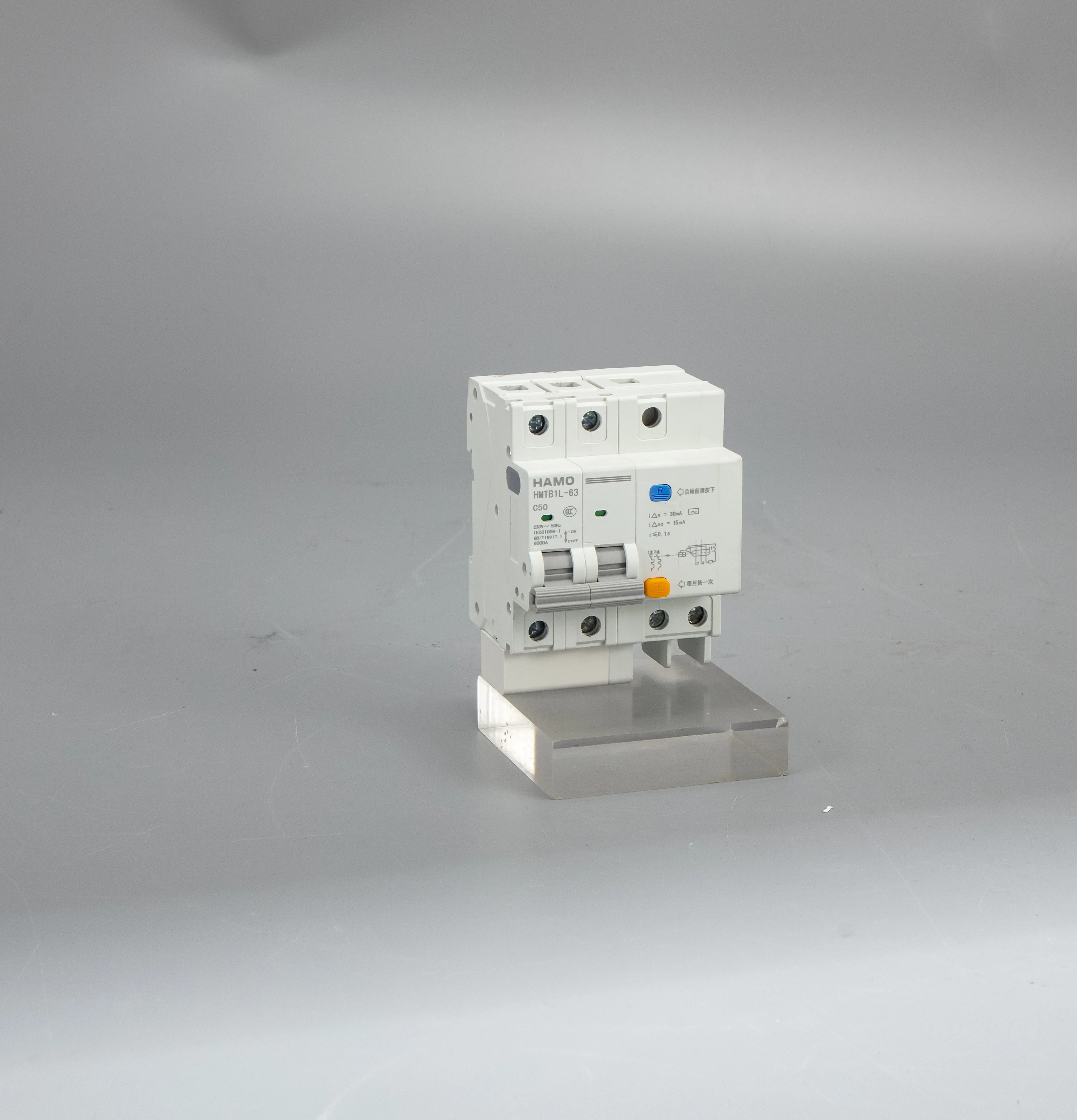 1P/2P/3P/4P MCB residual current circuit breaker 6~63A  Mini AC/DC Smart circuit breaker Wenzhou circuit breakers