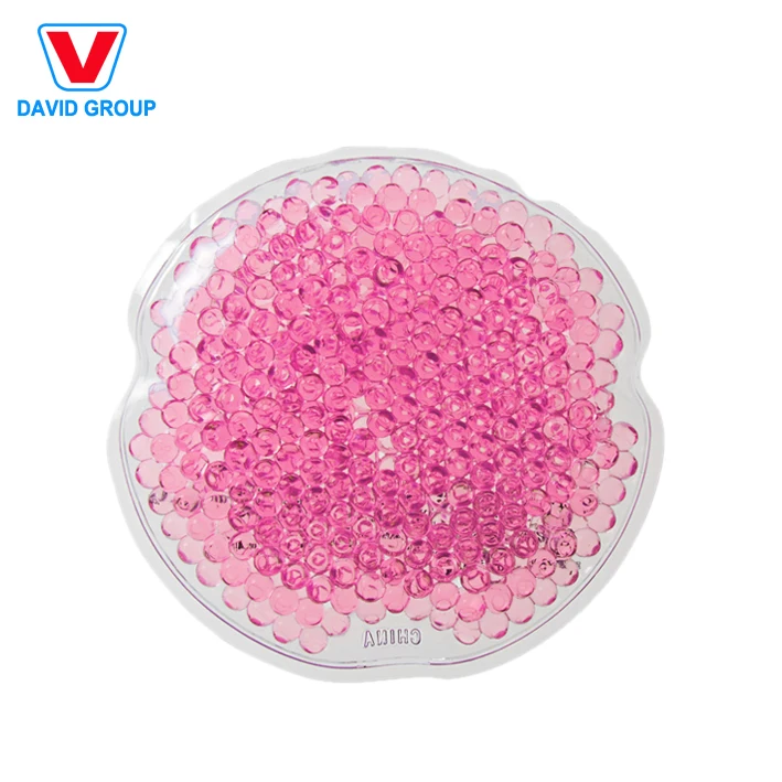 Customized round Mini Gel Ice Cold Pack in Bright Colors for Rehabilitation Therapy