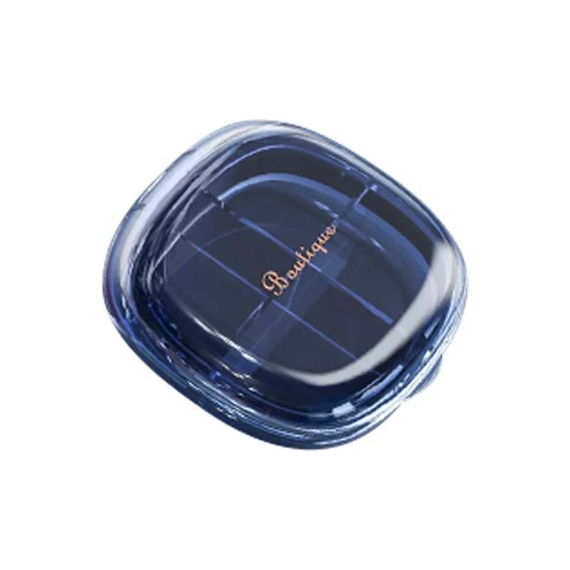 New Arrival Portable Medicine Box Pill Organizer Case Transparent Plastic Pill Box