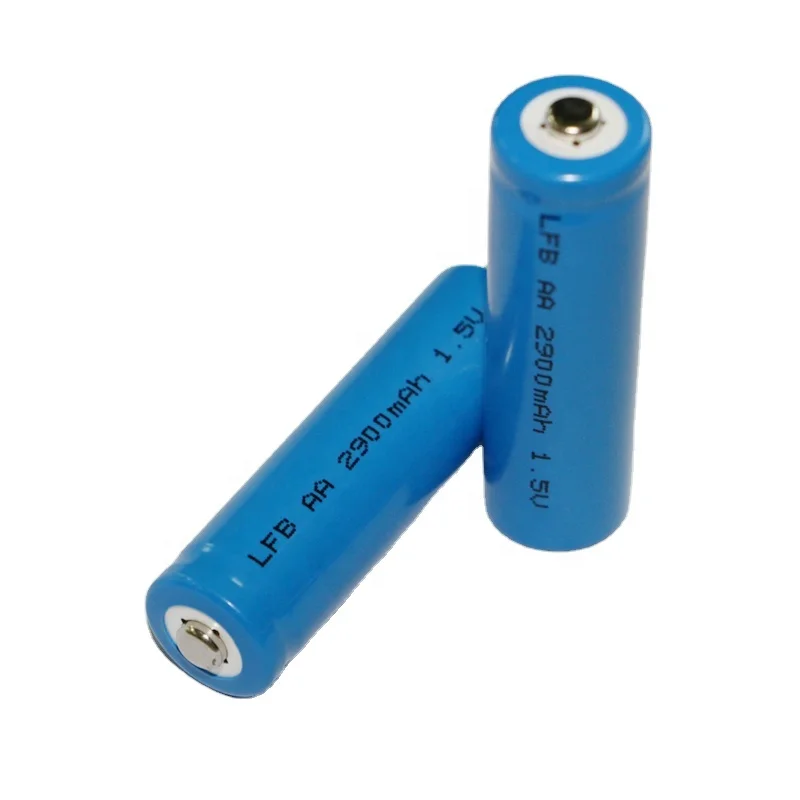 High performance LiFeS2 FR06 2900mAh Li-FeS2 Batteries 1.5V AA Non Rechargeable battery