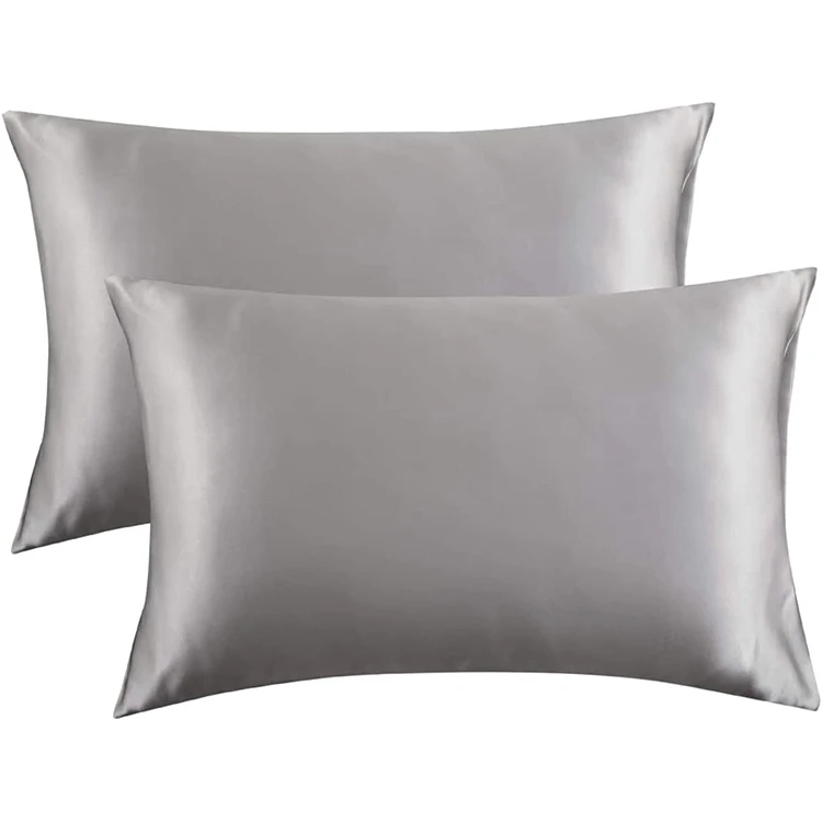zhejiang Factory Custom Hotel Soft Envelope pillow Sham Satin Pillow Case Cover