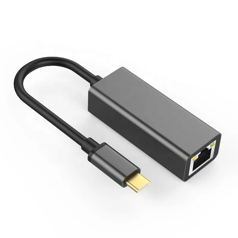 USB C гигабитный Ethernet адаптер USB 3,1 сетевая карта к RJ45 Lan 100/1000 Мбит/с внешняя для Windows 10 Mac OS ПК ноутбука