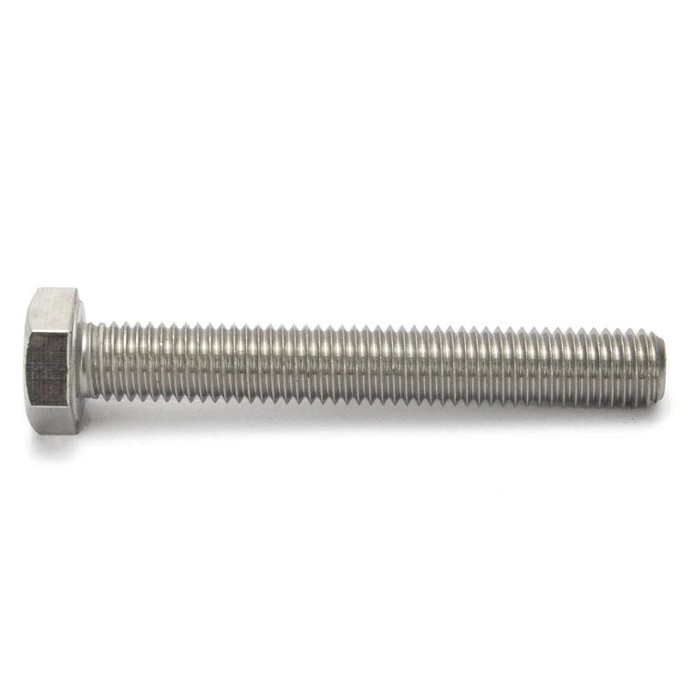 Dining 933 Full Thread  Slot Zinc Coating Hex Main Yellow Thick Rod Half Tooth Wrench Hex Bolt