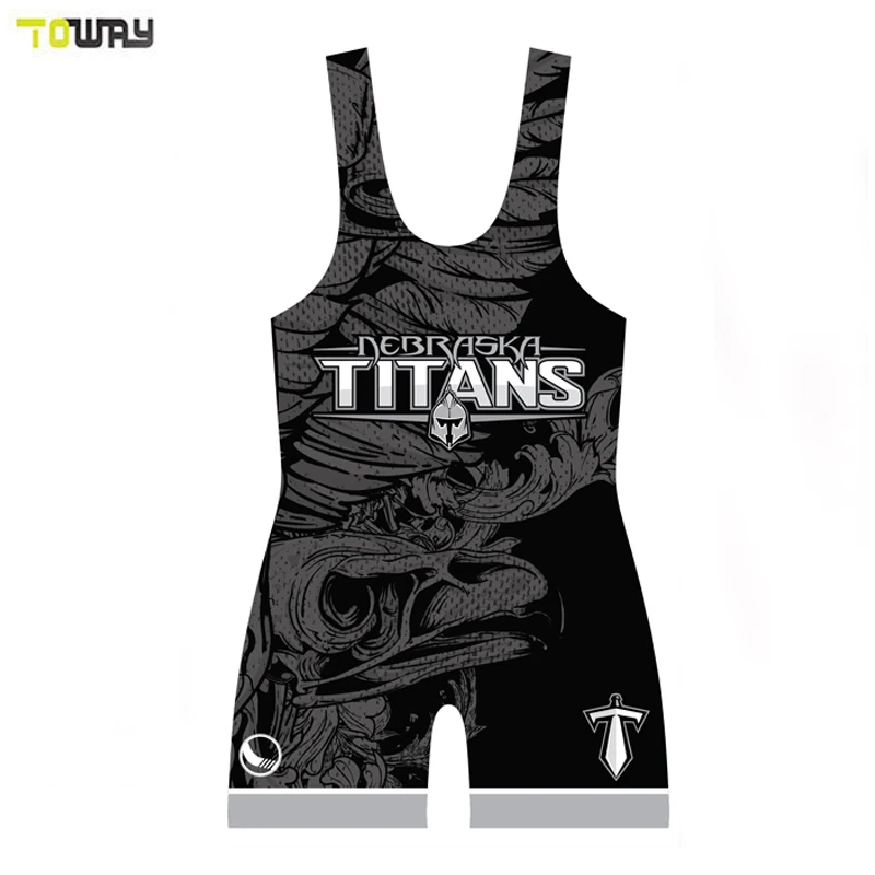 Wholesale 100% polyester wrestling tights