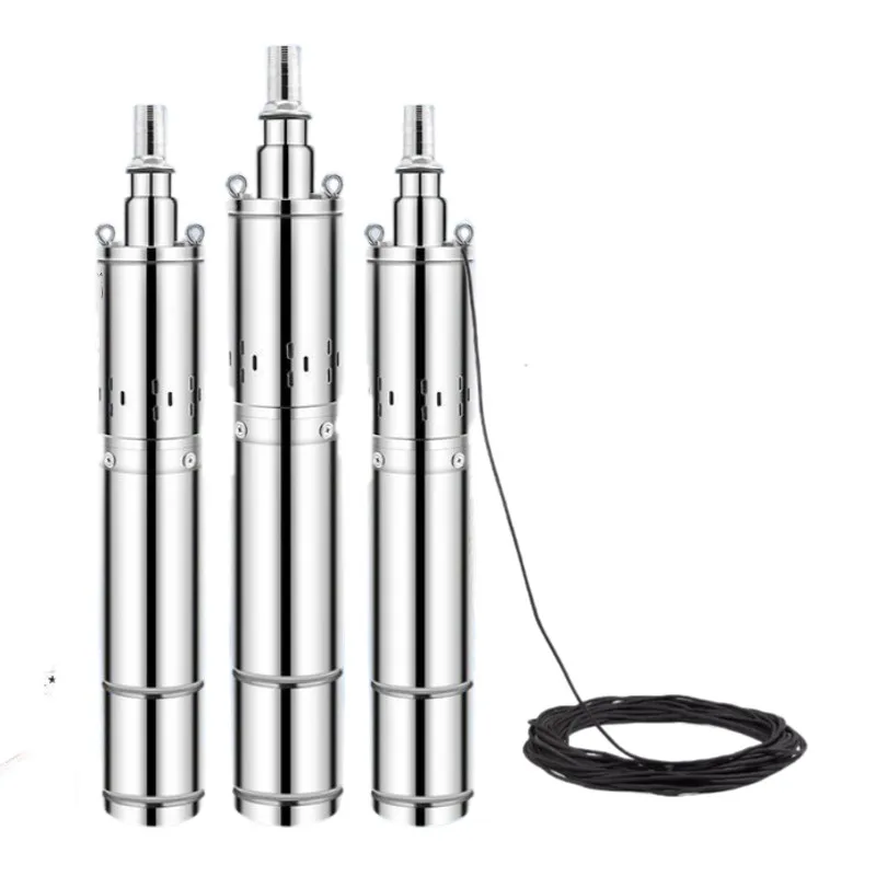 Hot selling cheap 220V home screw pump high pressure screw deep well pump drilling submersible pump