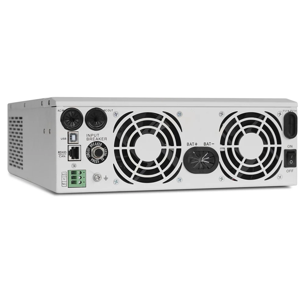 1000 Watt Off-Grid Hybrid Solar Inverter with Built-In MPPT Solar Char Controller Single Output 60Hz 1KVA Solar Inverter Buld