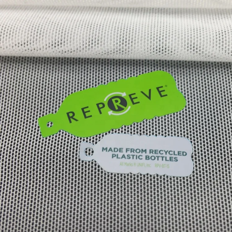 Factory Direct Sales Breathable Anti-bacteria Recycled 82% Nylon 18% Spandex Mesh Tulle Pet Bottle Fabric For Underwear/Dress