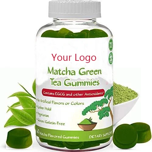 Relaxing L Theanine Rich Vitamins Supplement For Antioxidant Immune Booster From Matcha Vegan Gummies