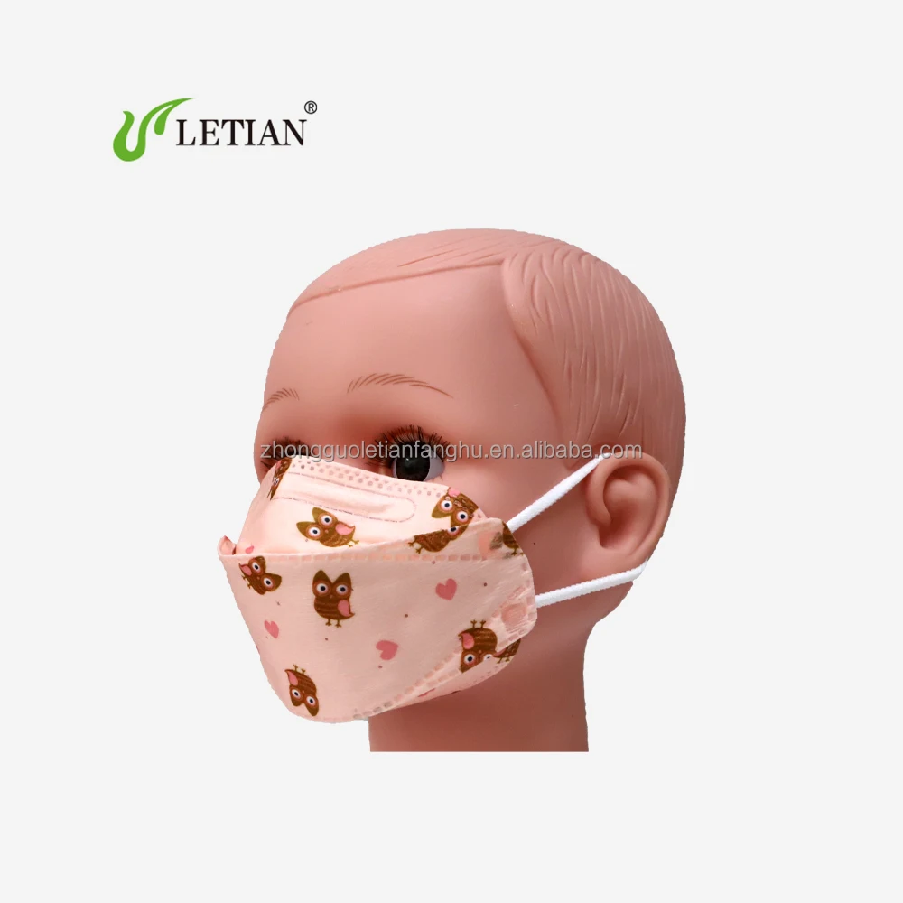 Letian kf94 mask korea respirators cubrebocas kids baby face mask kn95 mask kn95 facemask