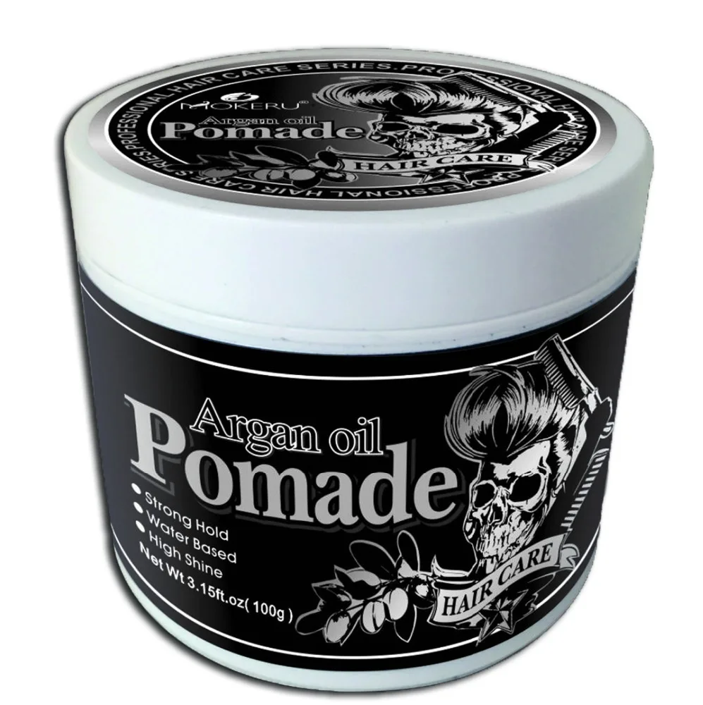 OEM High Quality  Hair Care Products argan oil strong hold Hair Styling Hair Wax Pomade With For Men