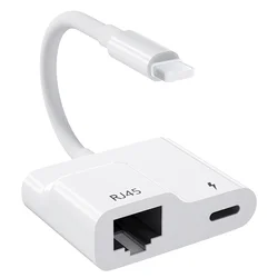 USB C to Ethernet Adapter Type C to LAN Gigabit Ethernet RJ45 Network Adapter Wired LAN converter for iPad Android Mackbook Pro