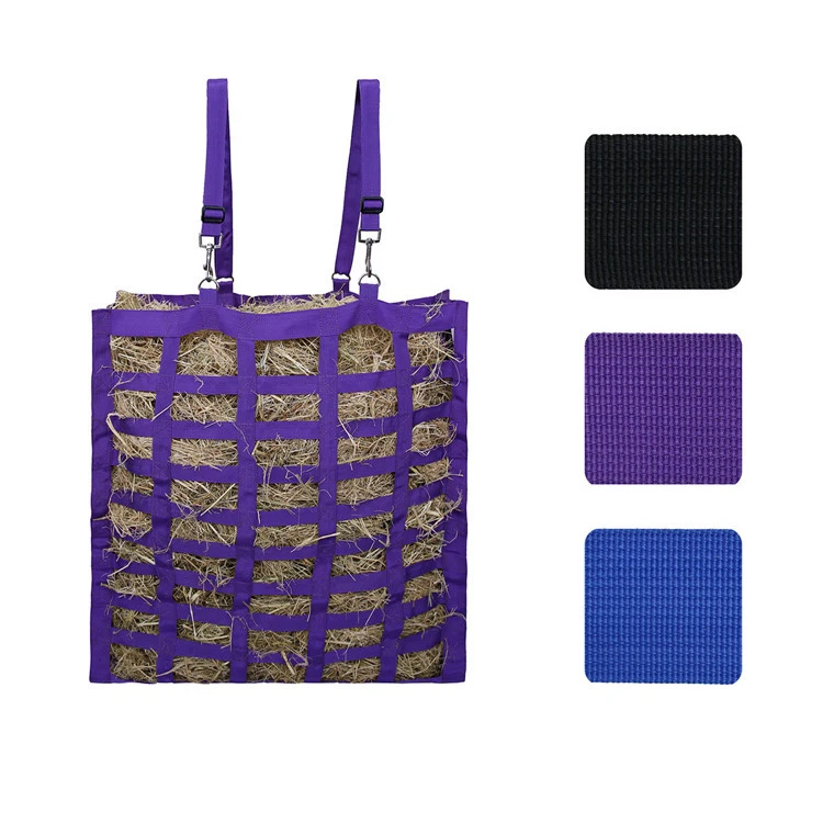 Durable Four Sided Slow Feed Horse Hay Bags with