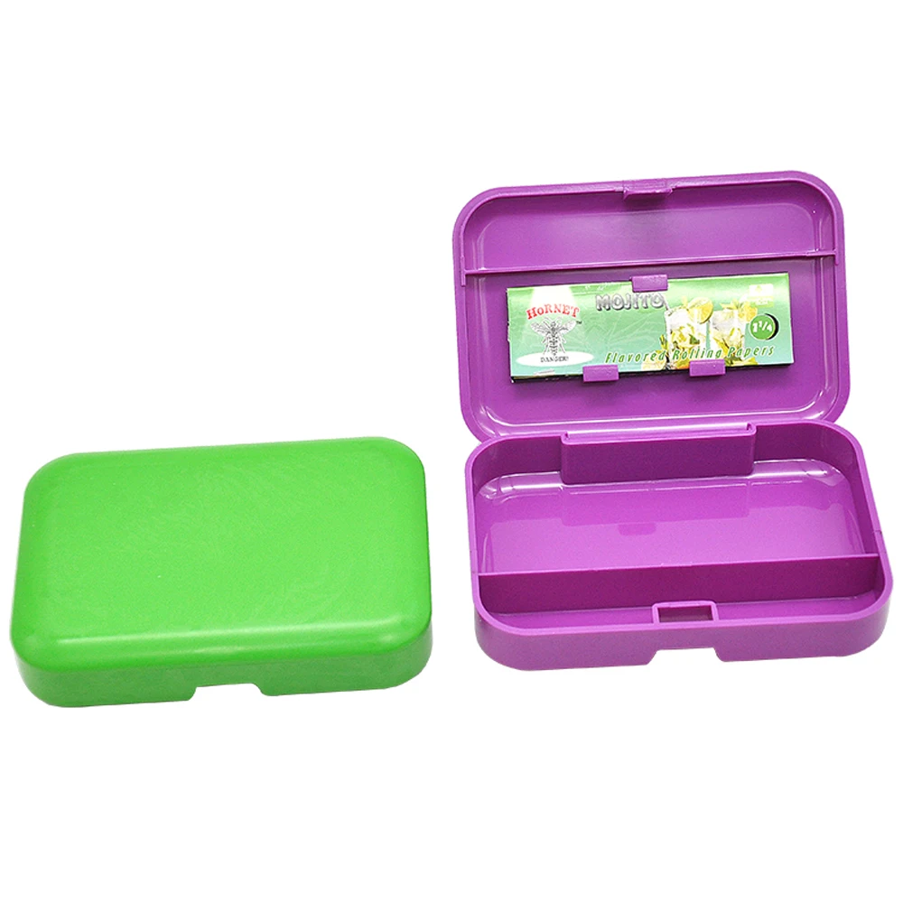 
 novel design cigarette case new classic colorful plastic tobacco box smoking accessories  