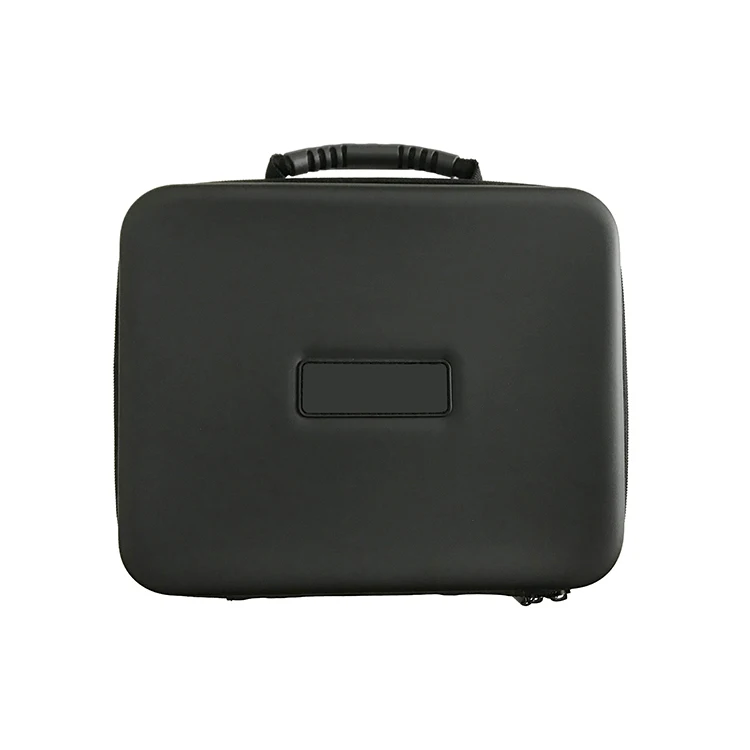 New designed Customized Logo Portable hand eva package zipper tool storage sample hard shell carry case box