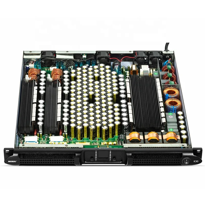 2024 New Trending Product PCF Power 4300W *2 Peak Power 1U Dual Channel Stereo Audio Receiver Professional Amplifier