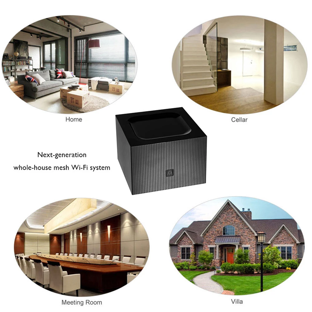 AC1200 WiFi Mesh Gigabit port 1000Mbps dual band mesh wifi router system