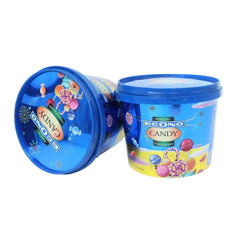 High Quality sugar other food Square sugar Plastic Box cookie Food Grade Customized Packaging Biscuit Box