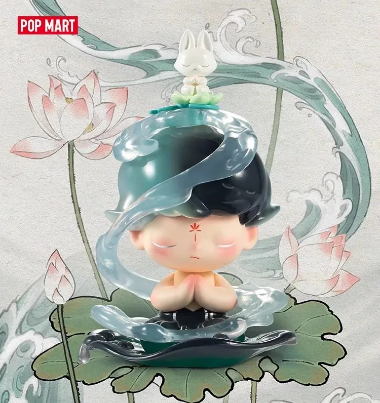Popmart Wushuang Town 14-я годовщина серии слепой бокс Labubu SP ручной офис