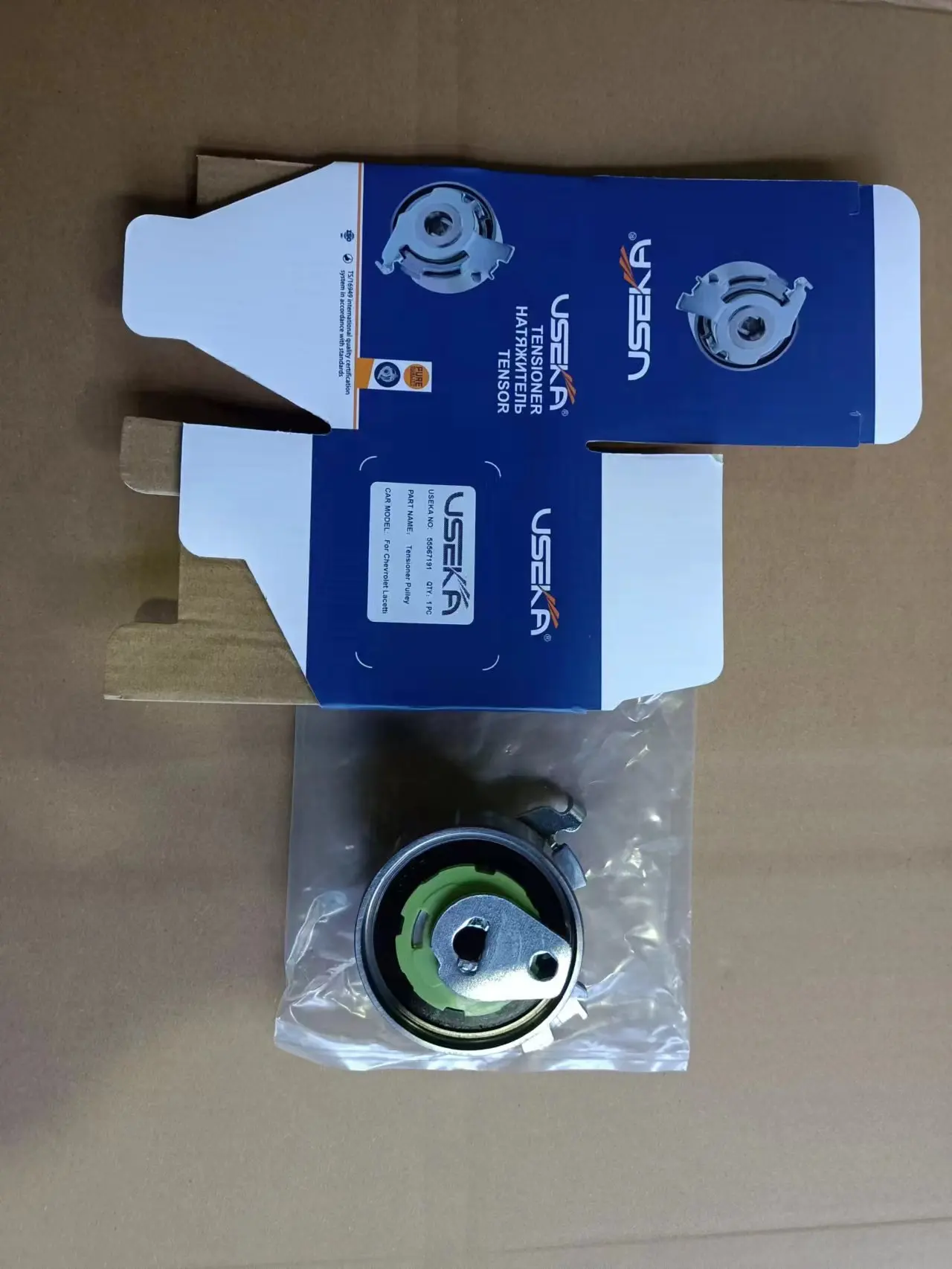 USEKA High Quality Parts 24426500 55567191 24447883 VKM15216 Timing Belt Tensioner Pulley for CHEVROLET DAEWOO Automotive Car