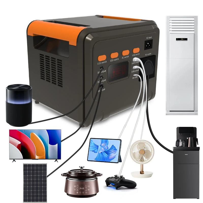 Portable Case Supplier 240V Solar Power Station Portable Solar Power Station Solar Generator 6500W