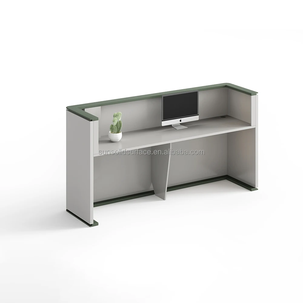 New Design Office Reception Desk Beauty Salon Furniture Front Desk Bar Reception Counter