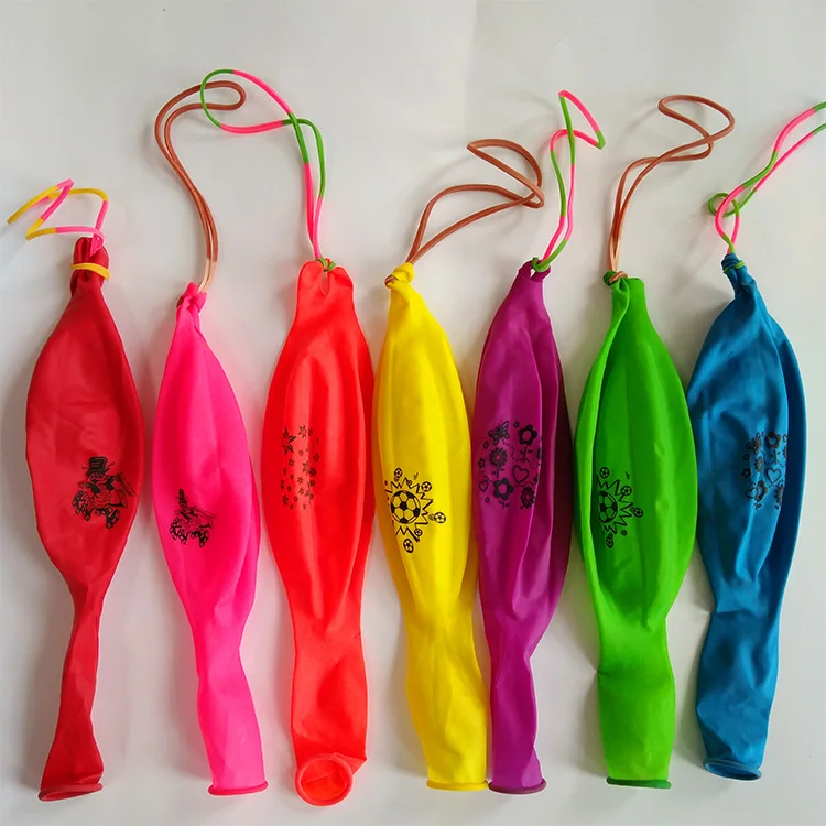 2025Factory Price HEB Manufacturer Punch Balloons for Kids Toys Gifts Punching Plastic Rubber Hand Made Punched Baloons/Balon
