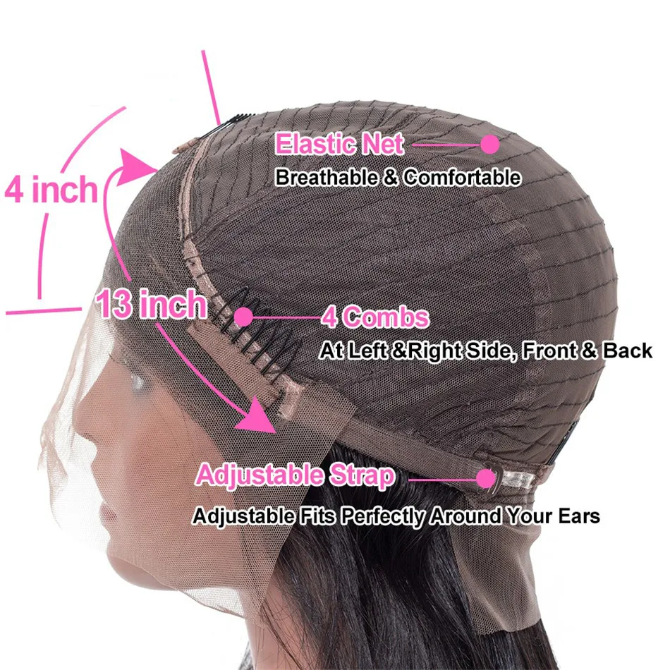 Прямые парики из натуральных волос