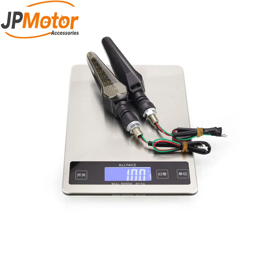 Motorcycle Turn Signals Light Suit 12V Flasher Motorcycle Led Brake Light Flowing Water Blinker Signals Lamp