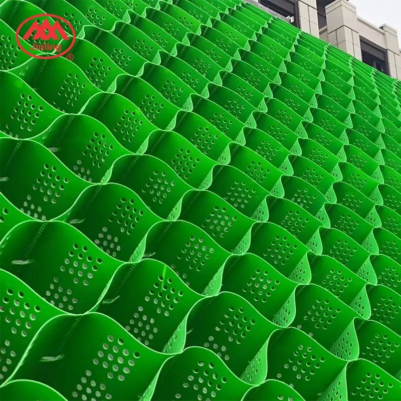 Hdpe текстурированная перфорированная геокелла цена стабилизаторы почвы гравийная сетка Neoloy для