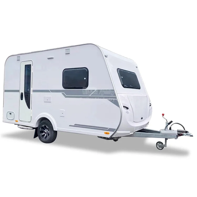 Small Camper Travel Trailer Light 2 Person Cheap Caravan Camping Motor Home Vehicle