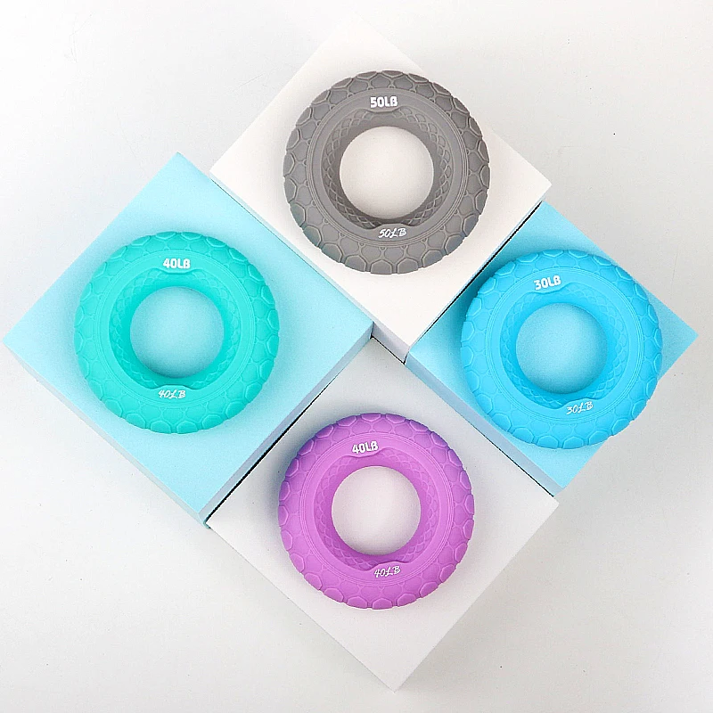 Упражнений в тренажерном зале фитнес сила захвата тренажер силиконовые рукоятка комплект тренажер для мышц