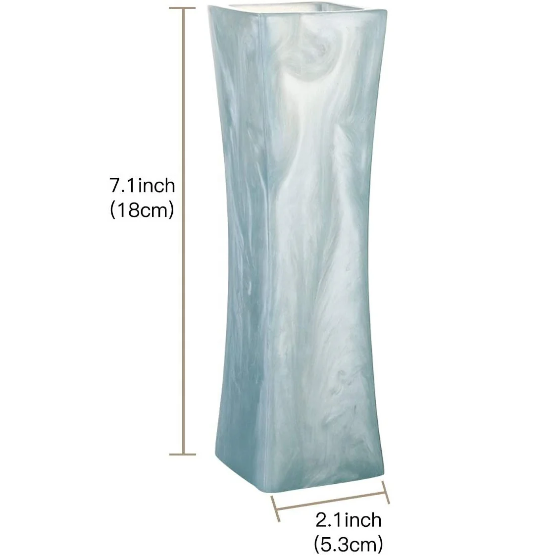 Декоративная декоративная ваза, 2 упаковки