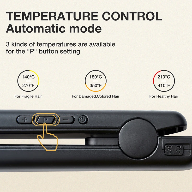 Custom 480F Tourmaline Ceramic Hair Straightener Irons Lime Green Titanium Flat Iron Professional With Private Label