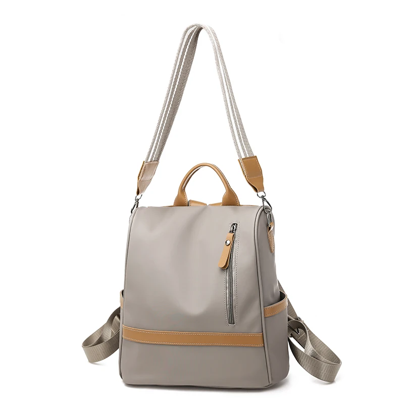 Wholesale Top Quality  Ladies Leather Backpack Pu Backpack Big Capacity Popular Women Leather Bag Travel Backpack