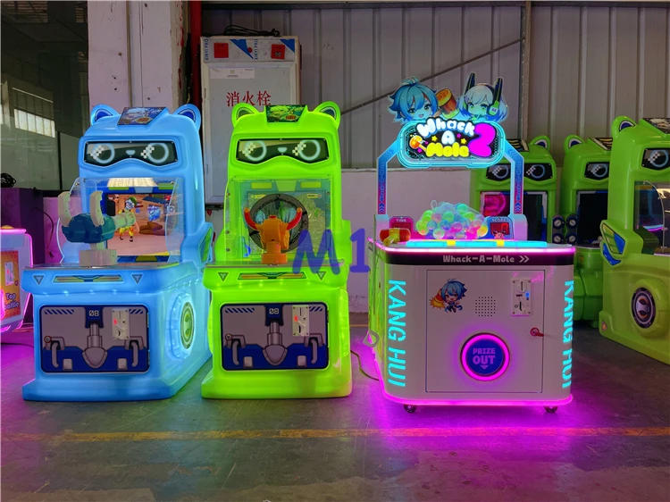 Toy Machine Games Crazy Kids Coin Operated Game Machine Children Arcade Interactive Game Machines Sale Cheap