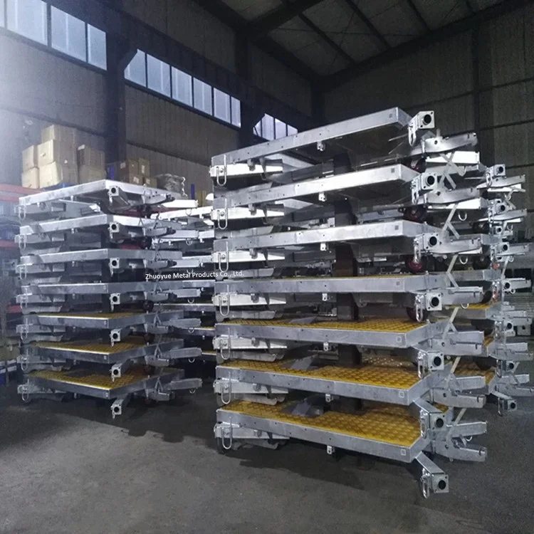 Chassis Frame for OEM Light Traffic LED Solar Road Safety Sign Trailer Frames Source Factory
