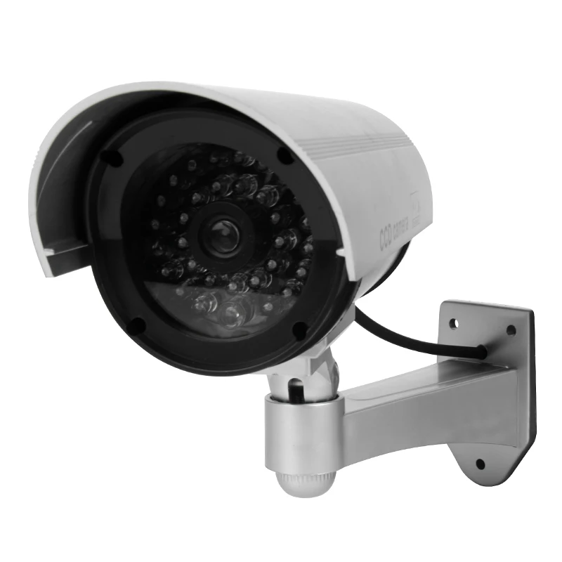 Dummy Camera  Security CCTV Outdoor Waterproof Emulational Decoy LED Dummy LED Flashing Red